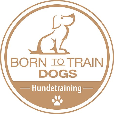 Logo Born to train Dogs