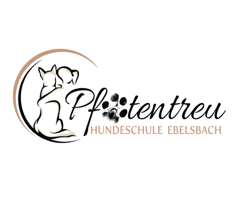 Logo Pfotentreu Hundeschule Ebelsbach 
